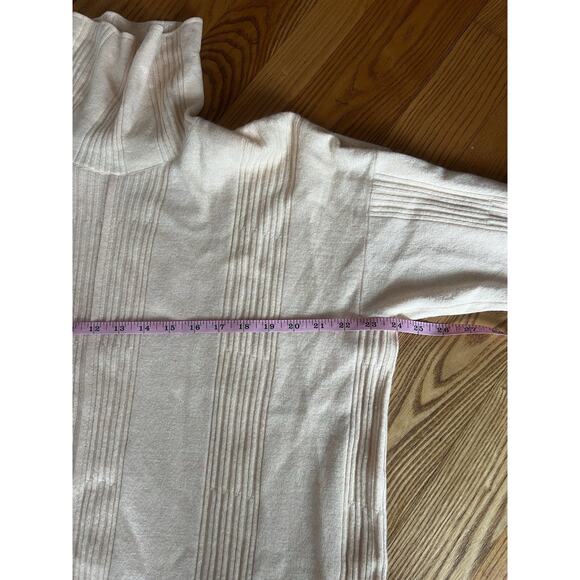 Itialian Wool And Cashmere Cream Colored Sweater Italy Venezia - Picture 7 of 8